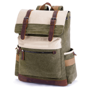 Vintage Canvas School Bag
