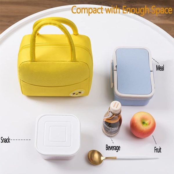 Yellow Simple Cooler Bag
