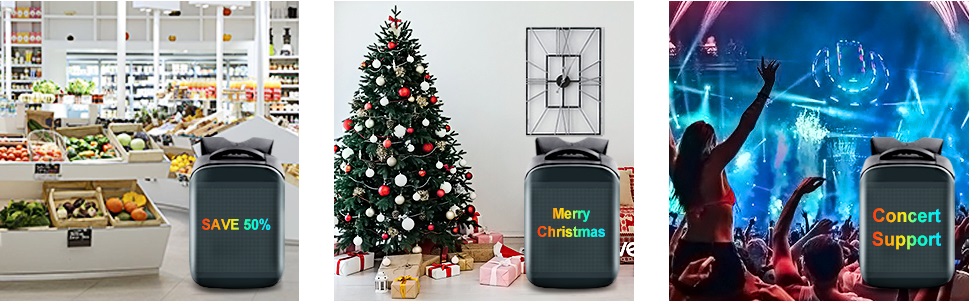 LED backpack for Promotion
