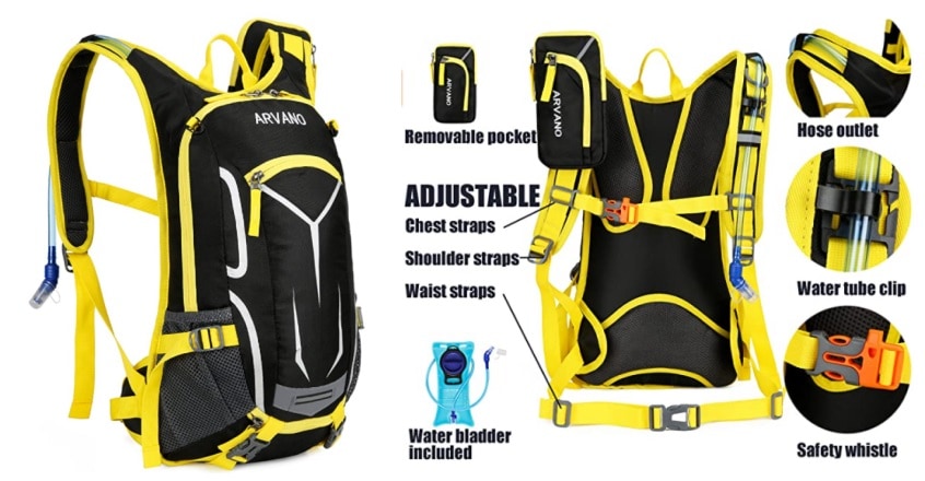 Arvano dirt bike backpack