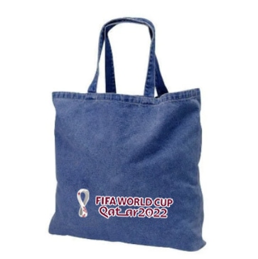 Denim tote bag