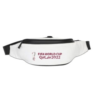 White custom waist bag