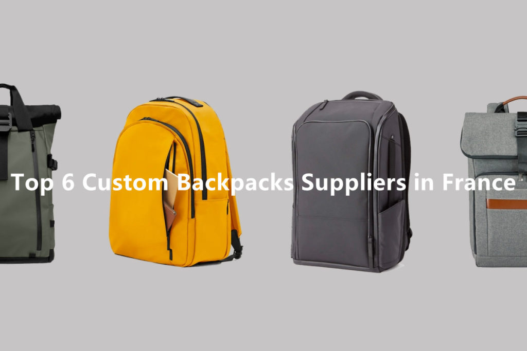 Los 6 mejores proveedores de mochilas personalizadas en Francia