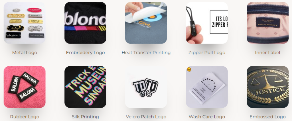 logo printing methods