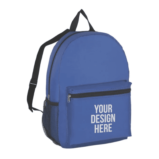 Blue Promotional Backpack Blue Promotional Backpack