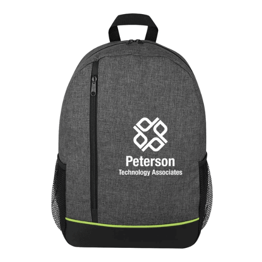 Custom Backpack with Side Opened Front Pocket Custom Backpack with Side Opened Front Pocket