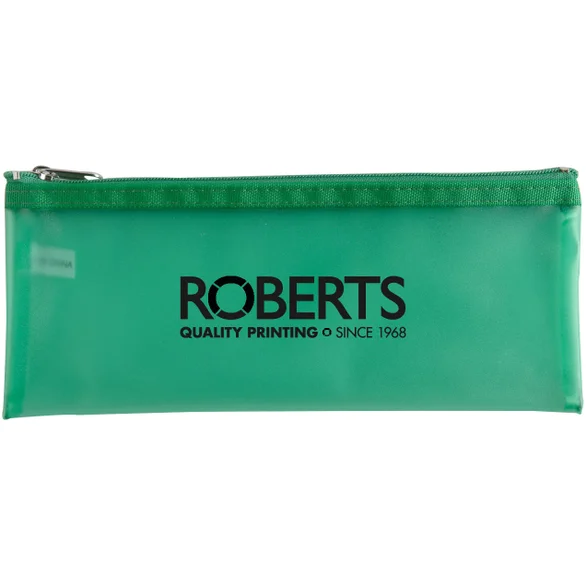 Customized Frosted Pencil Pouches Customized Frosted Pencil Pouches