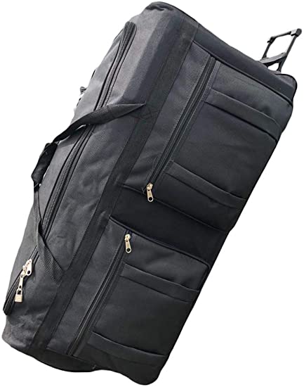 Gothamite Rolling Duffel Bag-1
