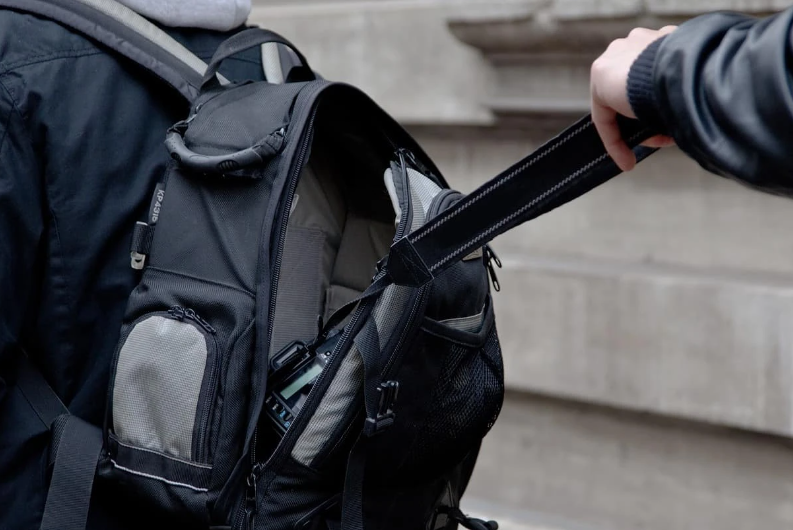 Protection against theft and pickpocketing