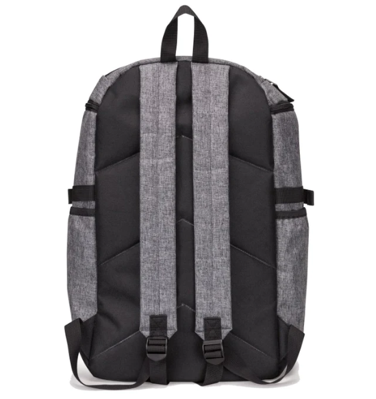 back panel of a laptop backpack