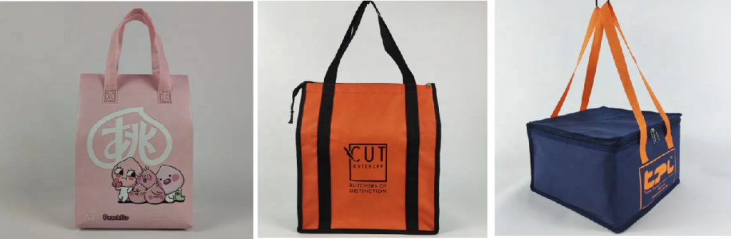 Colorful cooler bags